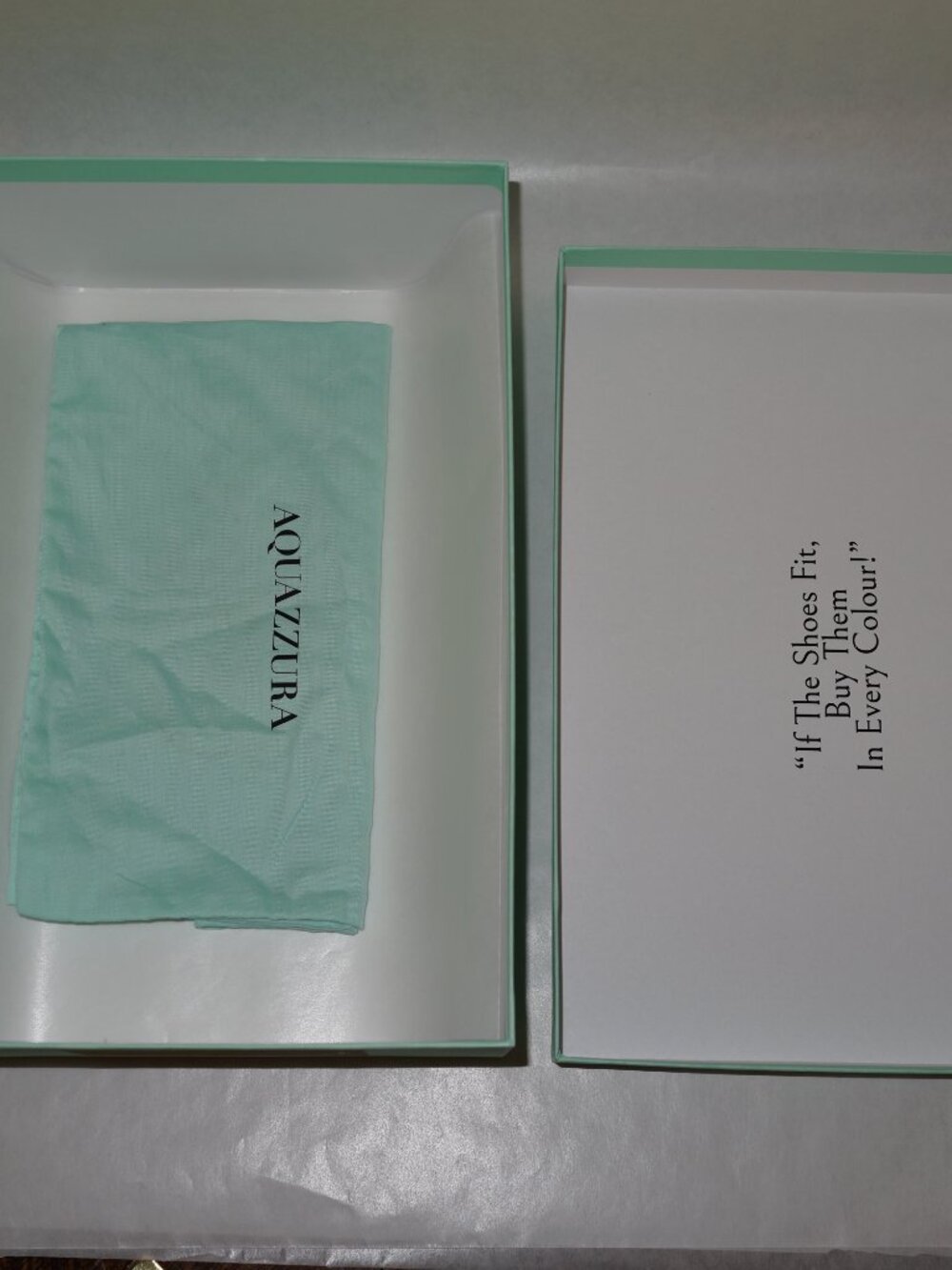 Aquazzura Shoe Box + Dust Bag - Picture 2 of 6